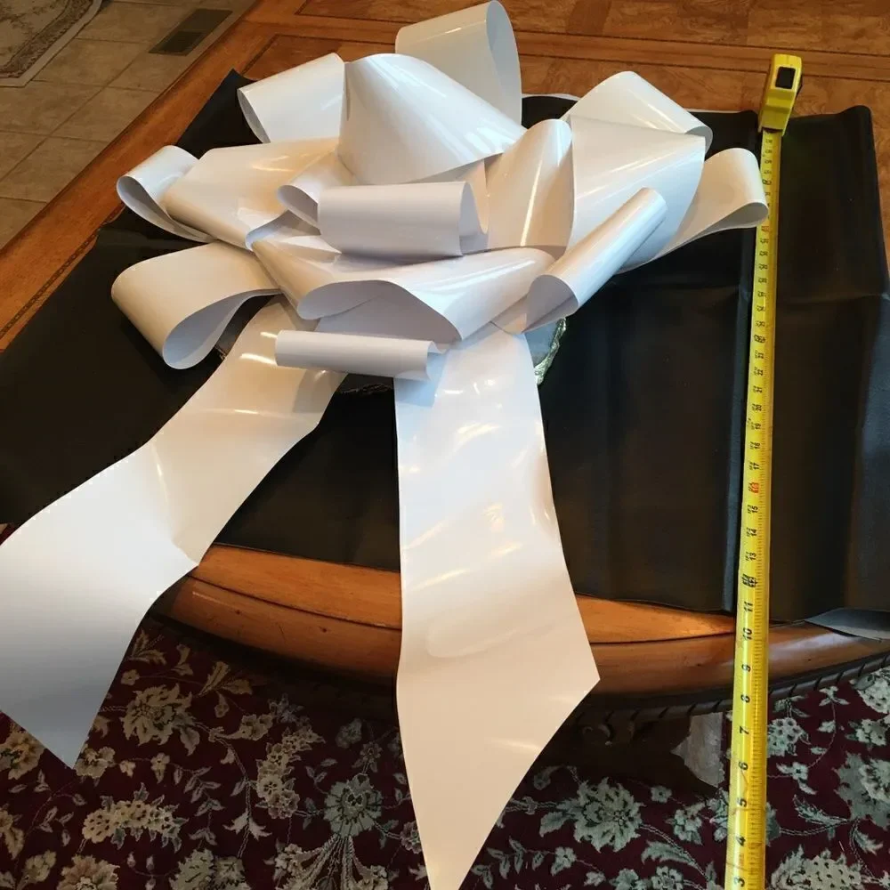 MERCEDES Diamond White Car Gift Bow!
